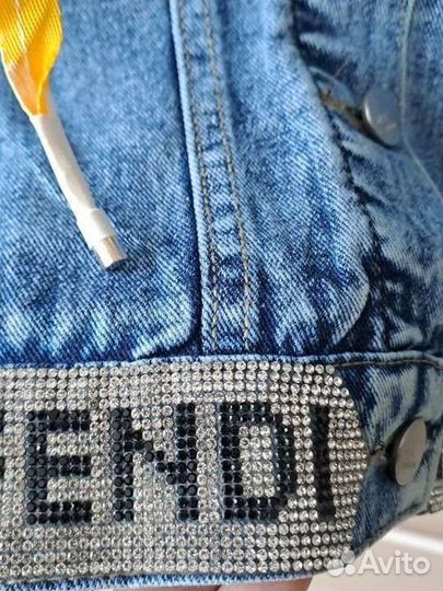 Джинсовая куртка для девочки новая 146-164