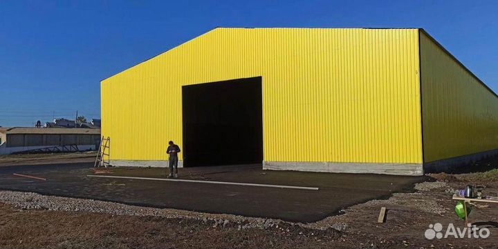 Холодные и тёплые ангары под ключ