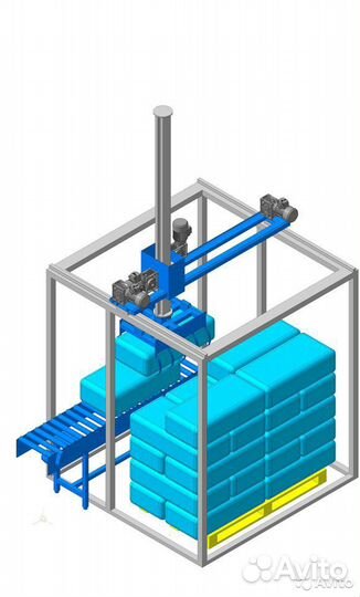 Портальный паллетайзер/депаллетайзер