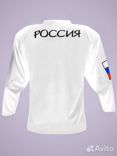 Хоккейный свитер тренировочный (белый)