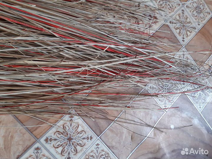 Трава декоративная 1м жесткая