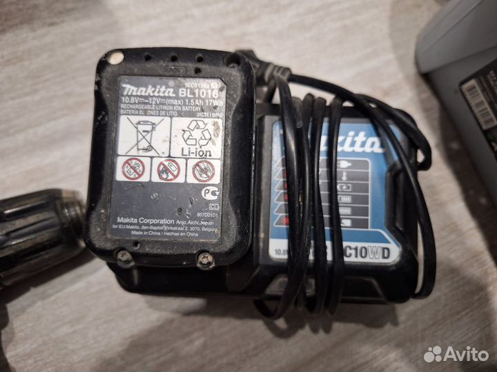 Шуруповерт makita 12v бу