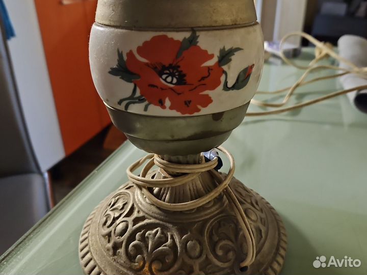 Настольная лампа СССР бу