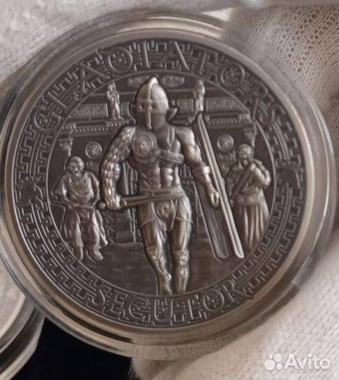 Соломоновы о. 5 дол, 2017 год. Серия Гладиаторы