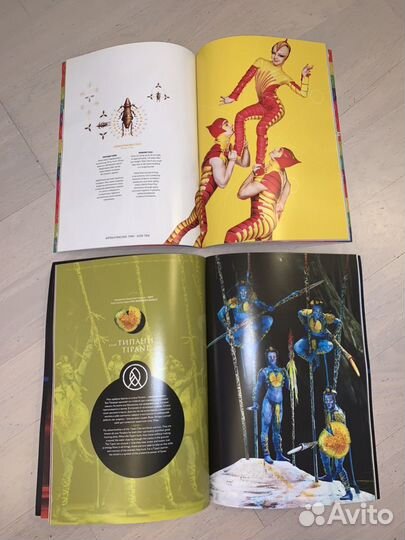 Брошюры Цирк дю Солей - OVO и Toruk