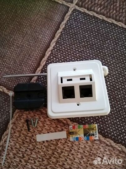Розетка 2-ая компьютерная