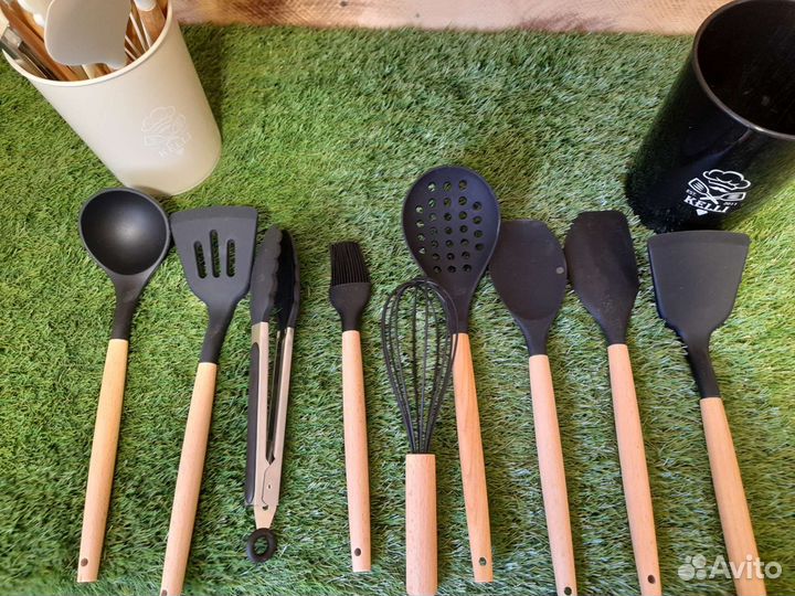 Набор силиконовых принадлежностей для кухни