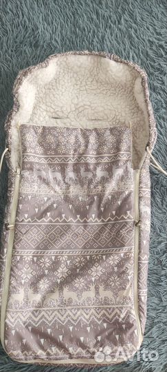 Зимний конверт в коляску