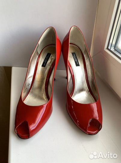 Туфли D&G лаковые 40