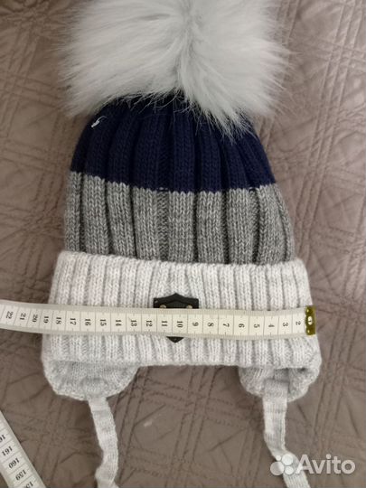 Шапка зимняя на 5-6 лет