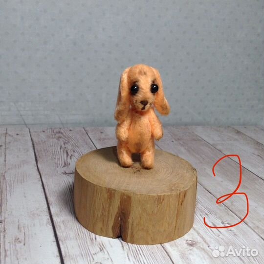 Игрушка для куклы- зайчик тедди