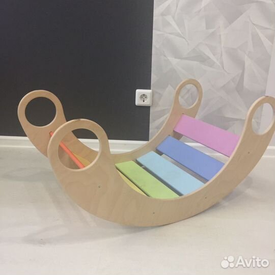 Качалка радуга