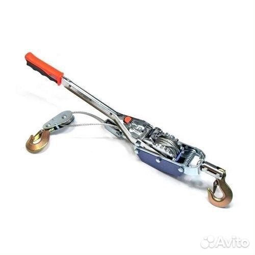 Лебедка ручная 2 тонны длина троса 2 м