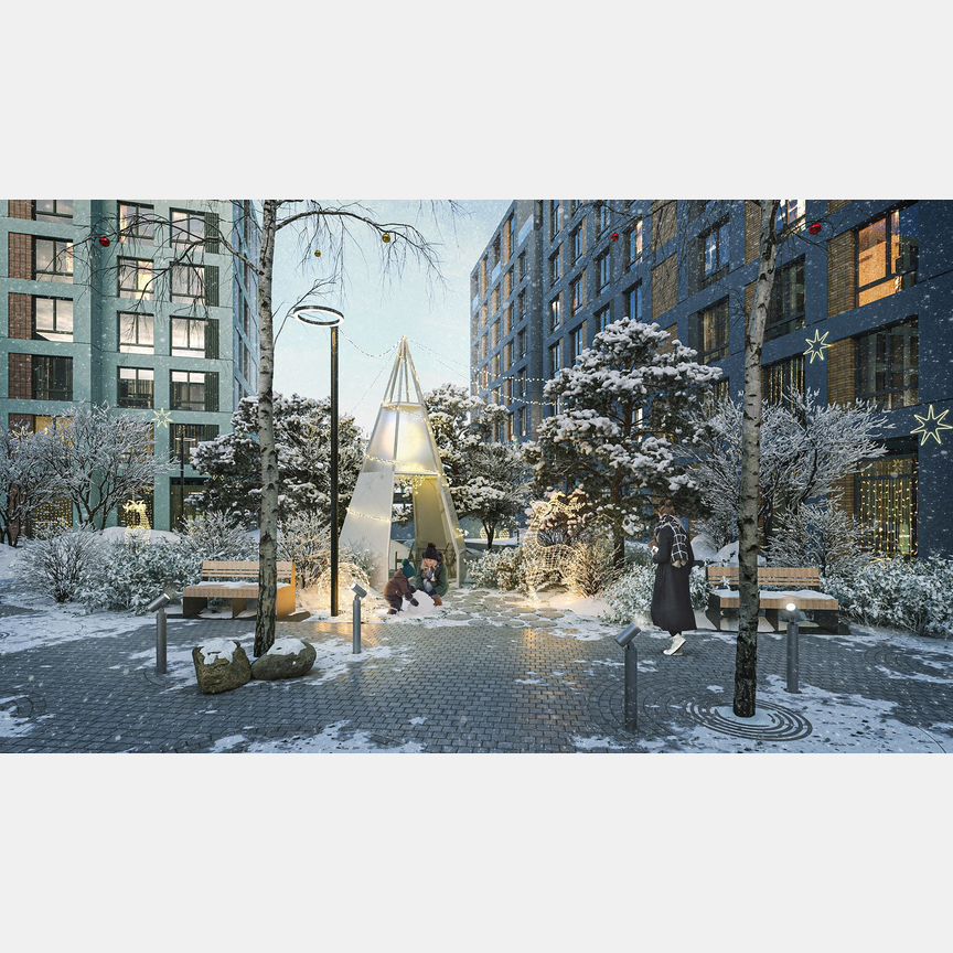 3-к. квартира, 85,3 м², 4/8 эт.