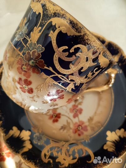 Антикварный чайный сервиз Лимож