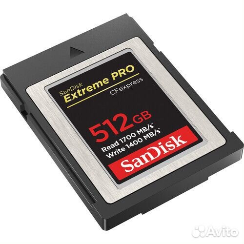 SanDisk Cfexpress B 512GB Extreme PRO 1700/1400 MB