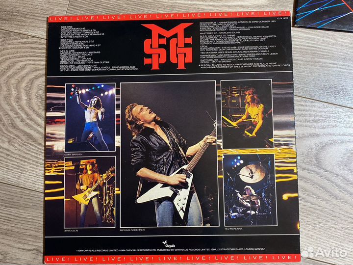 The Michael Schenker Group MSG Lp