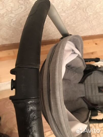 Коляска bugaboo bee 5 серый меланж