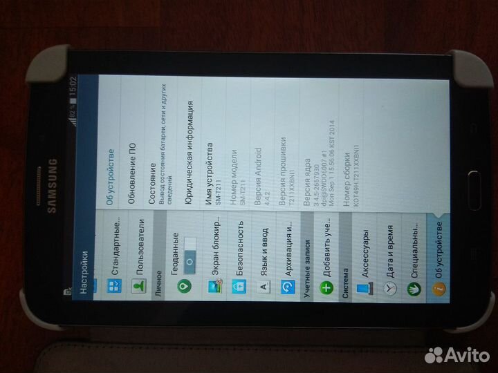 Планшет samsung TAB 3 SM-T211 новый+чехол