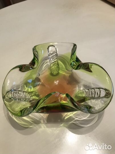 Вазочка Чехия винтаж СССР