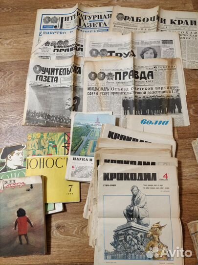 Газеты, журналы СССР