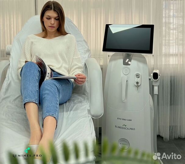 Диодный лазер для эпиляции люминес Эво’Про 2400W