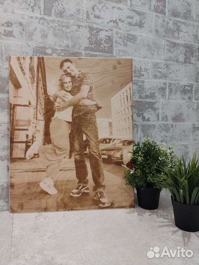 Картины на дереве по фото