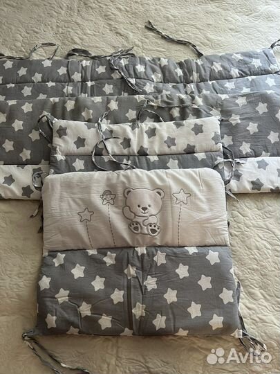 Комплект в детскую кроватку бортики