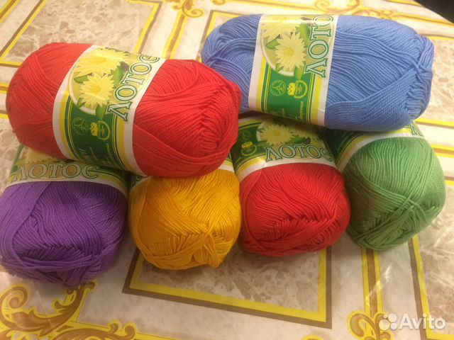 Пряжа для вязания хлопок
