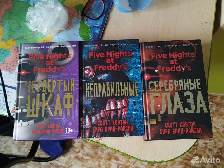 Набор книг (Five Nights AT Freddy's) 3 книги