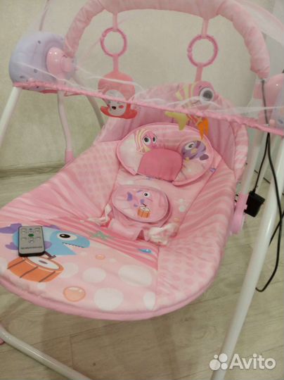 Детские электронные качели