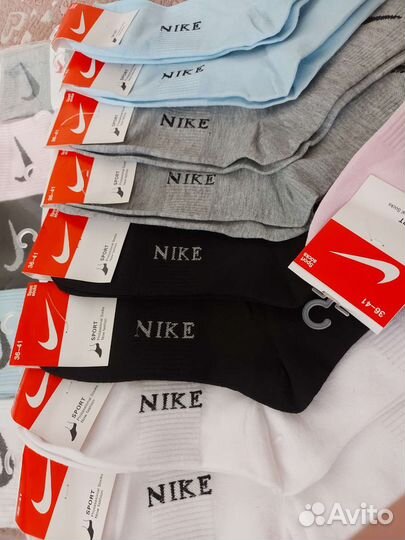 Носки nike высокие