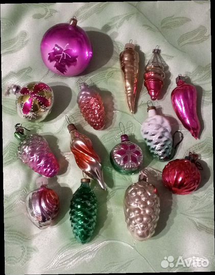 Елочные игрушки СССР