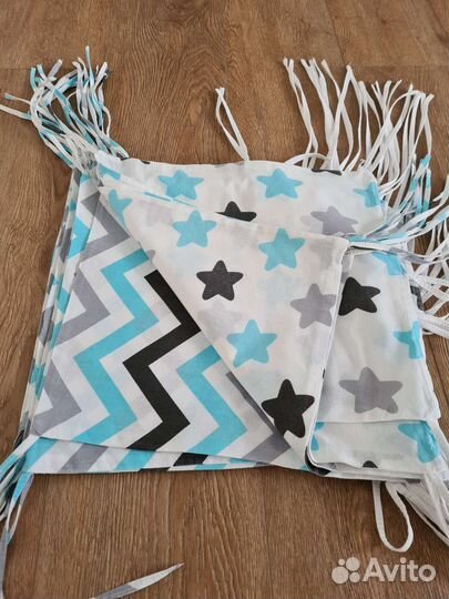 Бортики в детскую кроватку