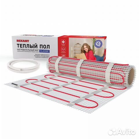 Тёплый пол (нагревательный мат) Classic RNX -9,0