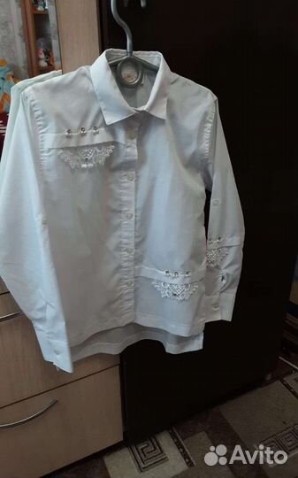 Рубашка школьная