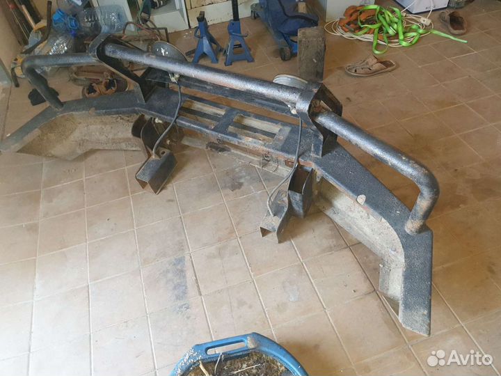 Бампер силовой передний кдт УАЗ патриот