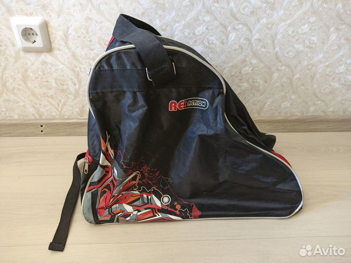 Сумка рюкзак для коньков или роликов