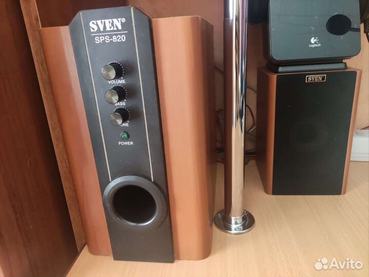Колонки 2.1 Sven sps-820