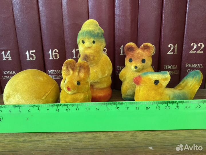 Игрушки флок СССР