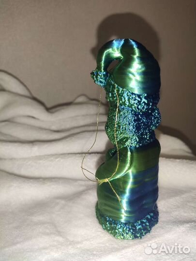 Ёлочная игрушка (Гринч) на 3d принтере