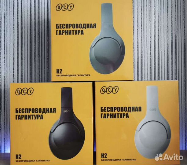 Новые беспроводные наушники QCY H2