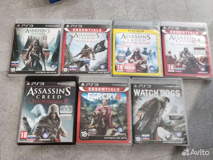 Обмен и продажа дисков на Sony PlayStation 3, 4