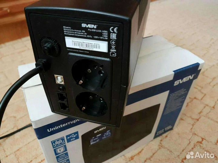 Источник бесперебойного питания sven