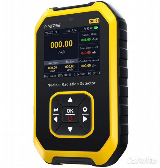 Дозиметр радиации с оповещением
