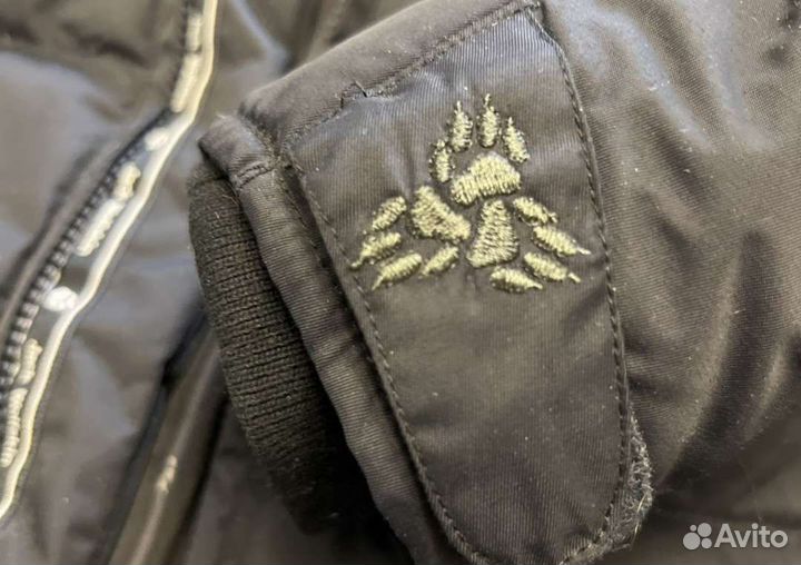 Пуховик женский jack wolfskin