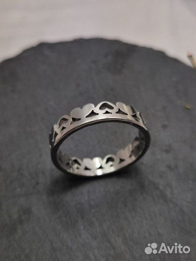 Кольцо медицинская сталь