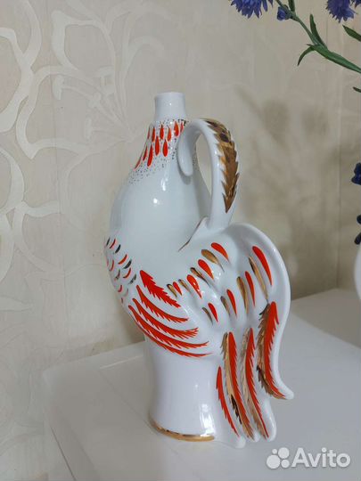 Штоф графин Петух лфз