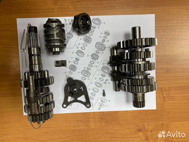 Кпп Honda CRF 450 R 2009