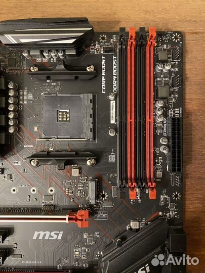 Материнская плата msi b450 gaming plus max